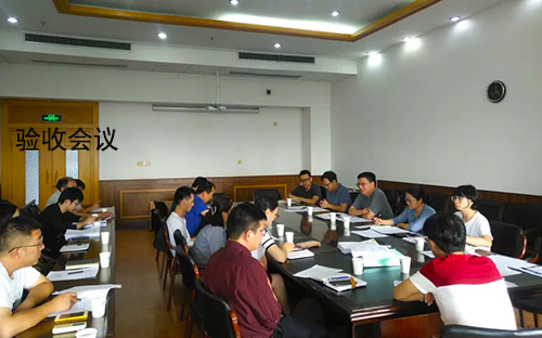 鋁合金組合式圍網(wǎng)驗收會議