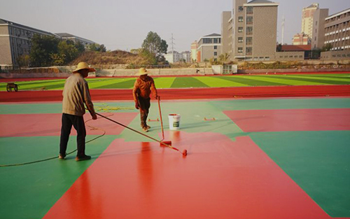 籃球場(chǎng)施工