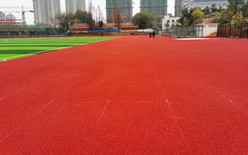運動場塑膠面層