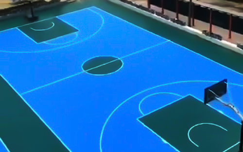 籃球場(chǎng)施工