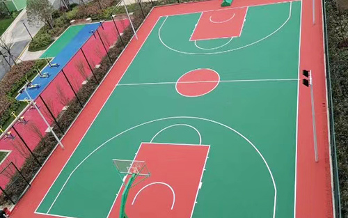 硅pu籃球場(chǎng)
