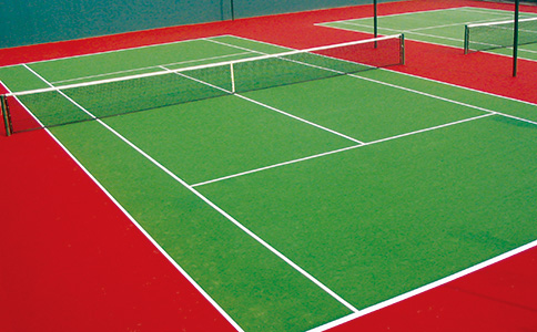 塑膠網(wǎng)球場(chǎng)