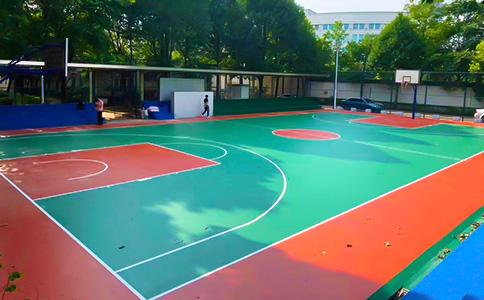 室外塑膠籃球場(chǎng)