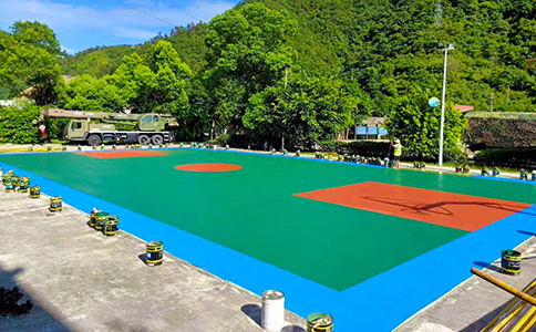 室外籃球場建設(shè)