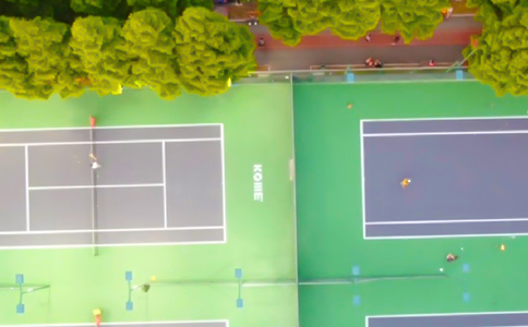 丙烯酸網(wǎng)球場