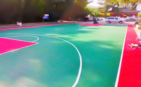 硅pu籃球場(chǎng)