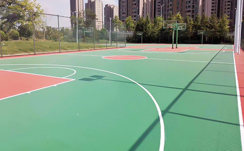 塑膠籃球場建設(shè)