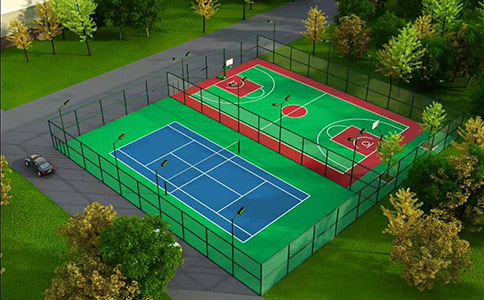 專業(yè)籃球場