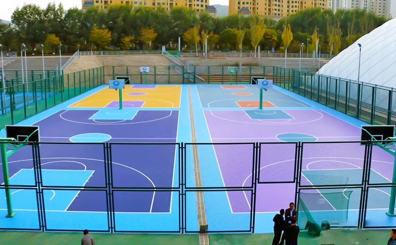 塑膠籃球場(chǎng)