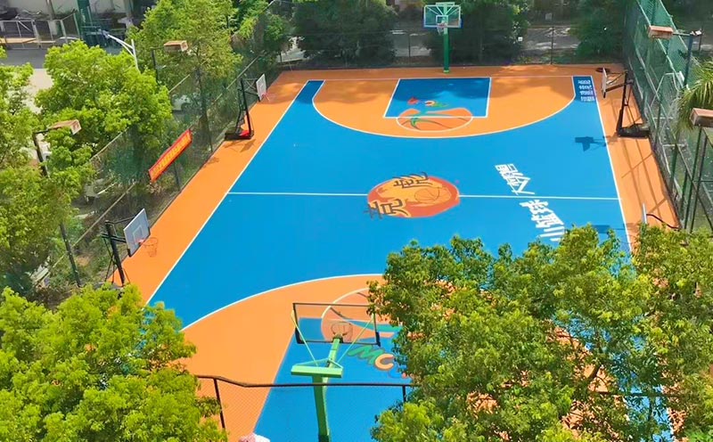 塑膠籃球場