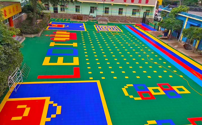 兒童樂園塑膠地面