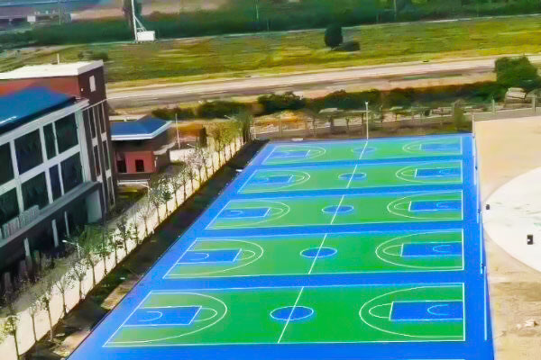 杭州硅pu籃球場(chǎng)