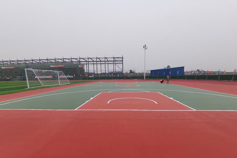 浙江塑膠籃球場(chǎng)