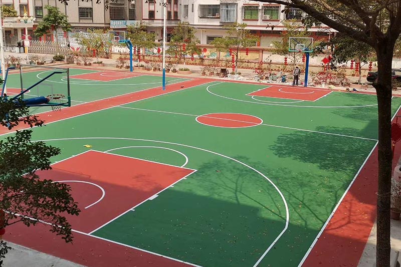 塑膠籃球場(chǎng)